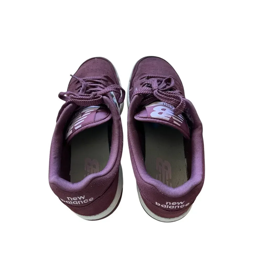 New Balance 480 Sneakers Burgundy Retro Court Skate Size 7.5M 9W Unisex Street